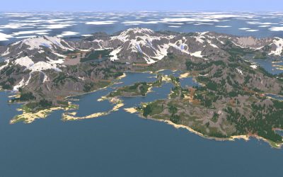 Worcoast – a custom realistic forest and mountain terrain